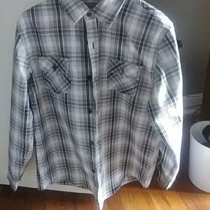 Gray Plaid Shirt